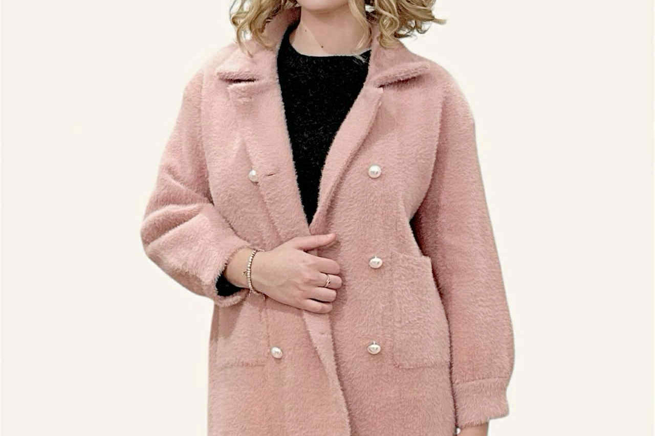 Luxury DB Coat (Dusky Pink)