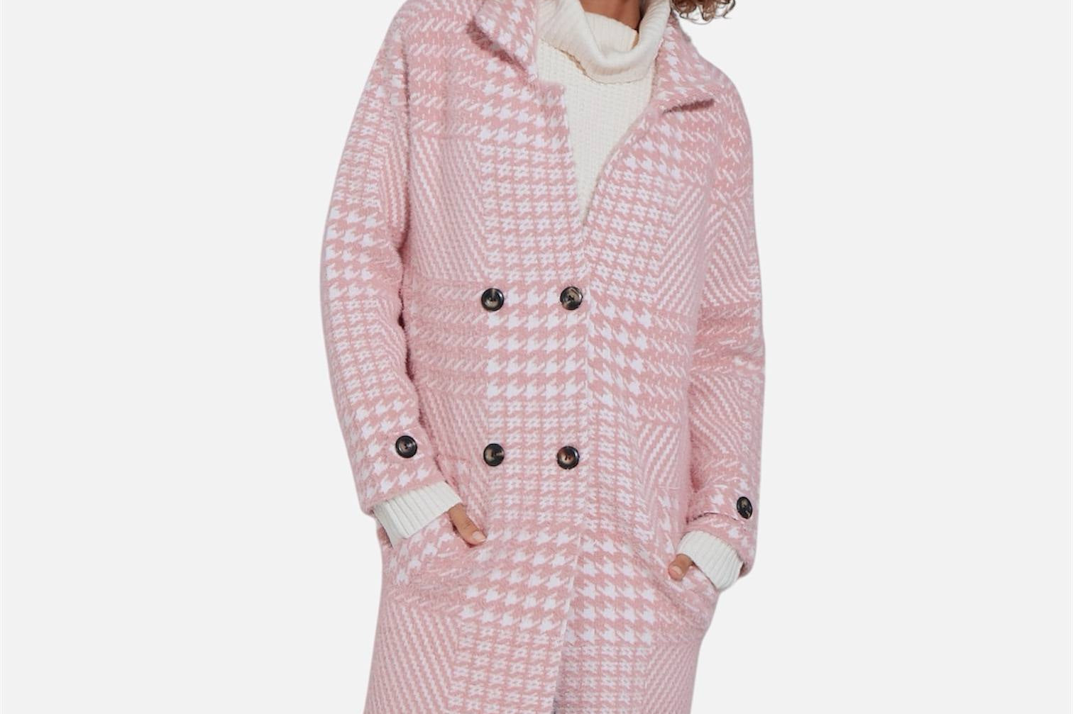 Pink & White HT Coat