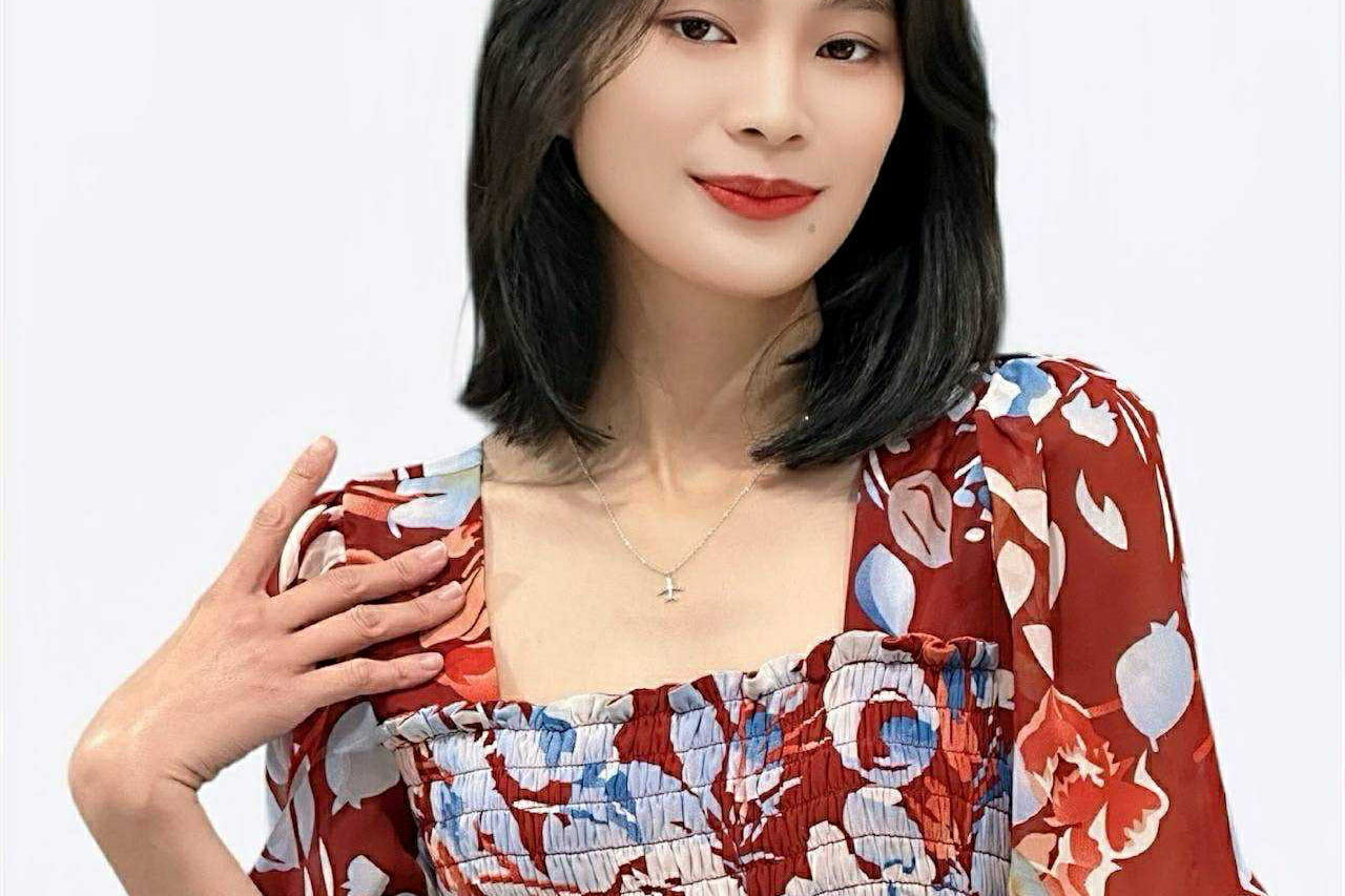Royal Red Peony Dress