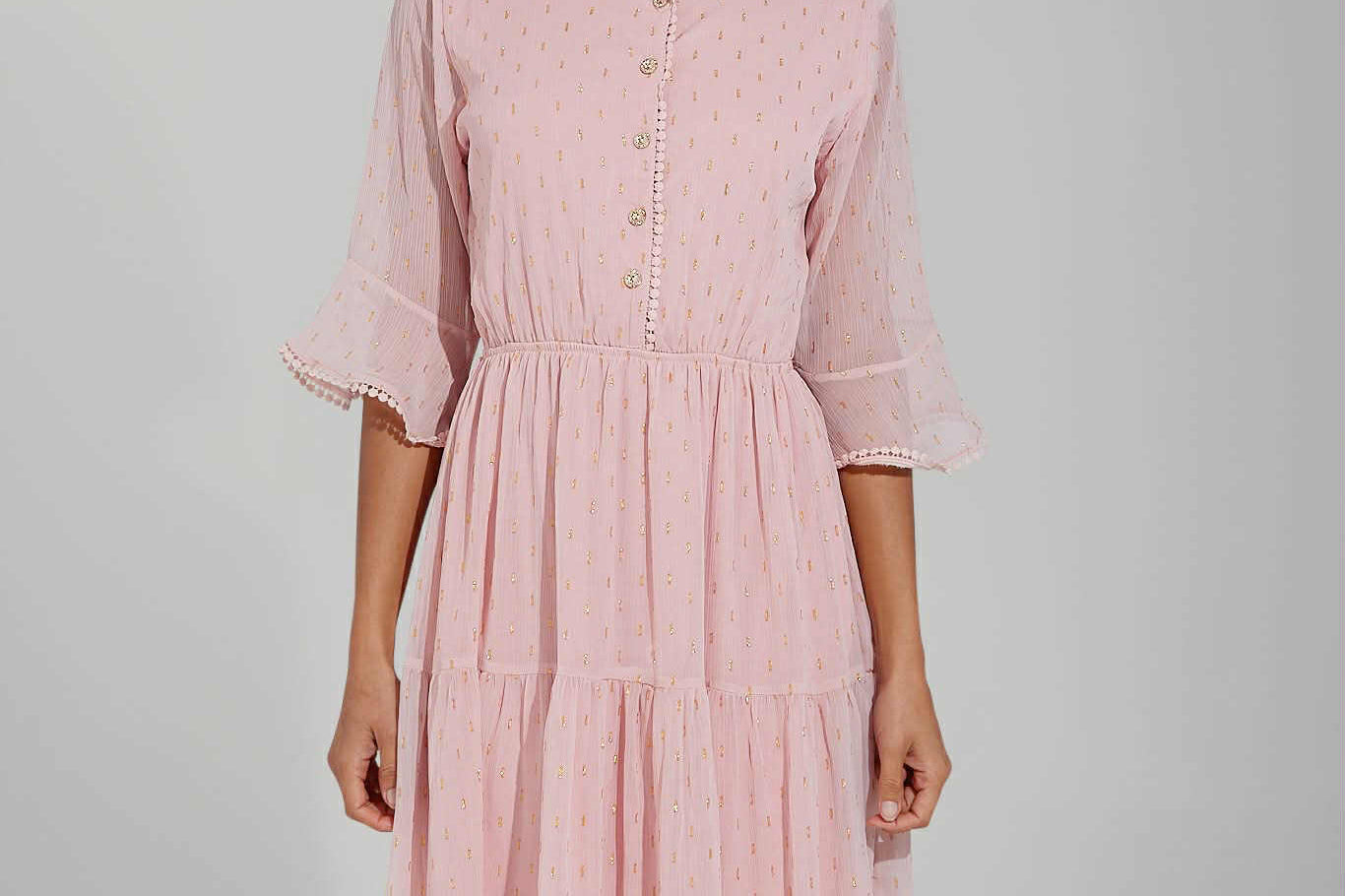 Sparkling Pink Blush Dress